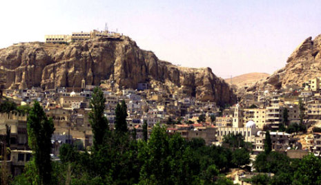 صورة عامة لبلدة معلولا