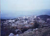 منظر عام لجانب من بلدة كفرشوبا