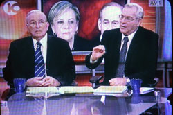 حوار على القناة العاشرة في التلفزيون الإسرائيلي