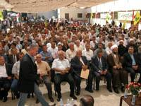 حضور في ذكرى شهداء القطاع الشرقي في كفرشوبا