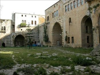 الباحة الداخلية للسراي الشهابية