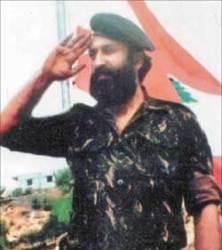 الملازم أحمد الخطيب في زمن جيش لبنان العربي