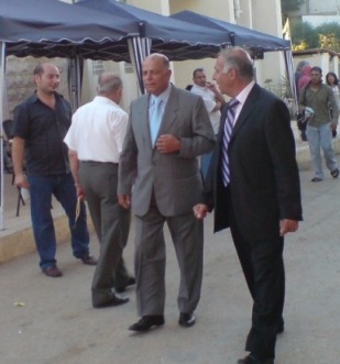 المهندس فؤاد حمرا  في إحدى المناسبات في الخيام