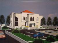 مجسم القصر البلدي في شبعا