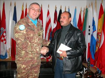 مع الزميل حسين سعد