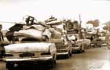قوافل النازحين من الجنوب عام 1978