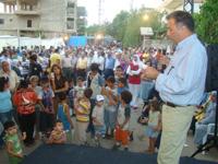 حضور مهرجان الزيتون في الهبارية