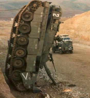 الميركافا تتحول إلى خردة.. هذا من فضل ربي وبفضل سلاح المقاومة