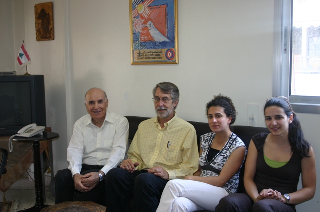 جوان يمين،  مارتين بطيش، جون فيزته والدكتور كامل مهنا