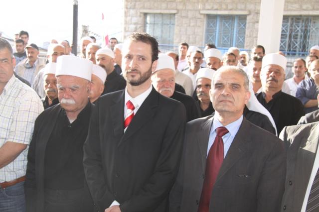 الدكتور وسام كمال شروف يوم إعلان برنامجه الإنتخابي