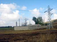 محطة الكهرباء في مرجعيون