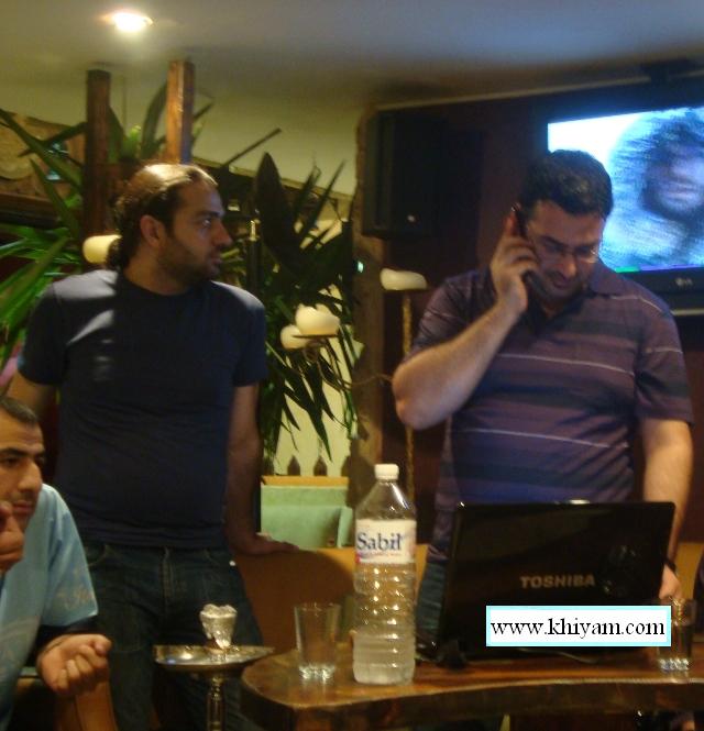 منتظر الزيدي في بيروت - موقع خيام دوت كوم