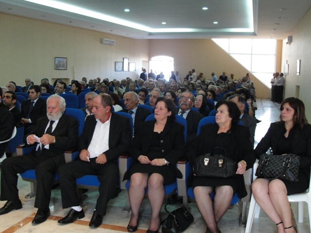 جانب من الحضور في تأبين المناضل هاني عساف