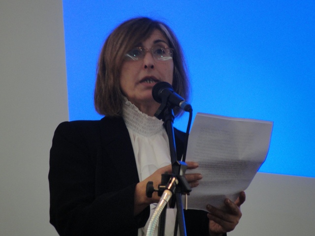 السيدة صباح أبو عباس رئيسة جمعية سيدات الخيام