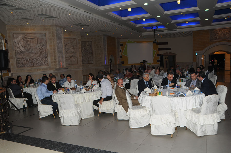 جانب من الحضور في احتفال مستشفى النبطية الحكومي