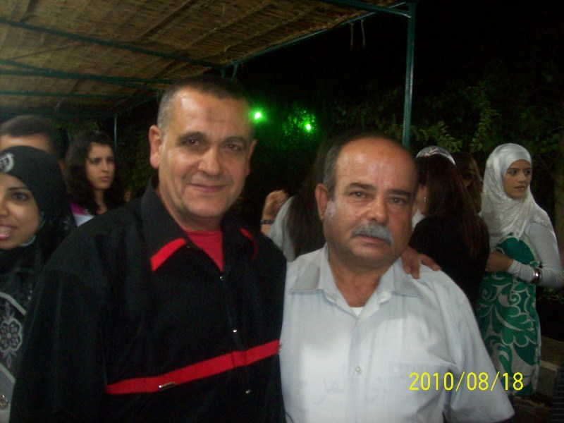 فؤاد مع صديقه حيدر جمعة