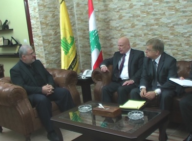 المبعوث الروسي الكسندر سولطانوف في النبطية