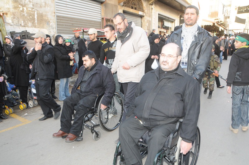 جرحي المقاومة شاركوا في مسيرة النبطية