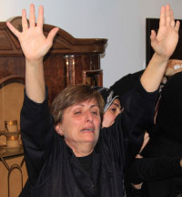 من تشييع الضحية حسن تاج الدين