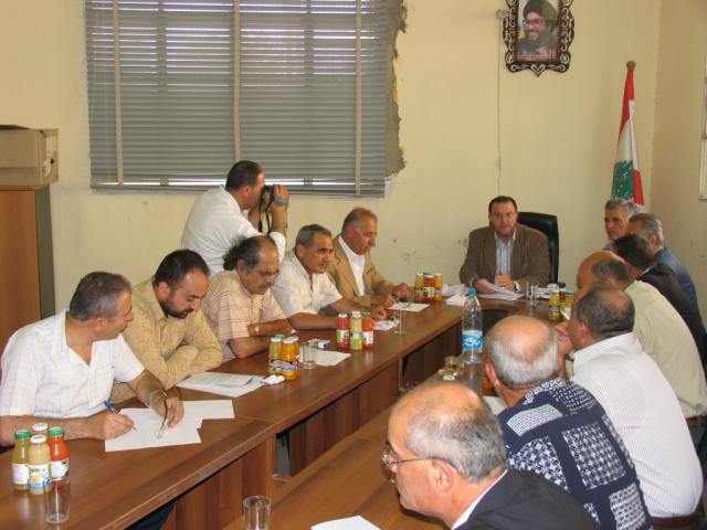 إجتماع للمجلس البلدي مع الجمعيات الأهلية