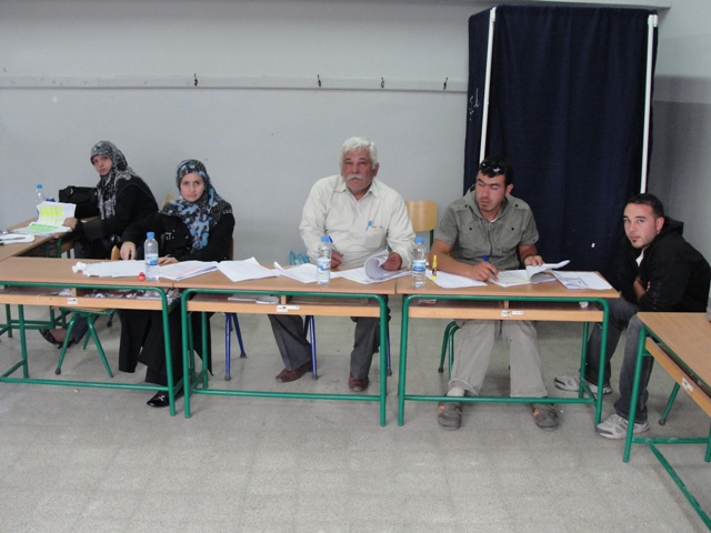 مندوبون في الحي الجنوبي