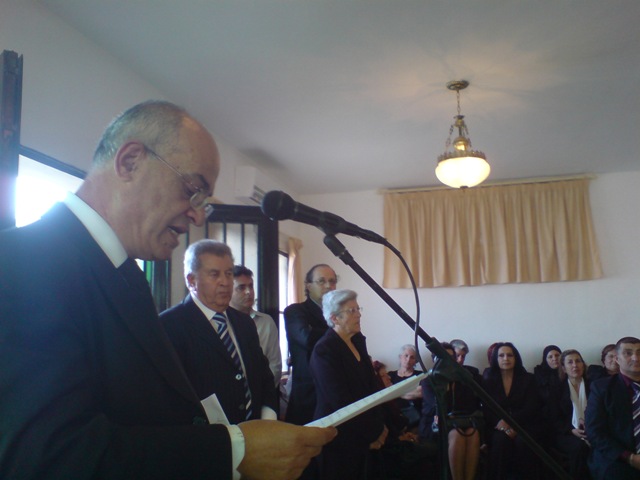 الأستاذ سعيد الضاوي رئيس النادي الذي اشتركا في تأسيسه.. والرفيق الدائم لهاني