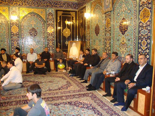 في وداع الحاج أبوعماد محمد حسان ‎وعريس الشباب باسل عبد الامير حسان في ذكرى أسبوعهما في الكويت