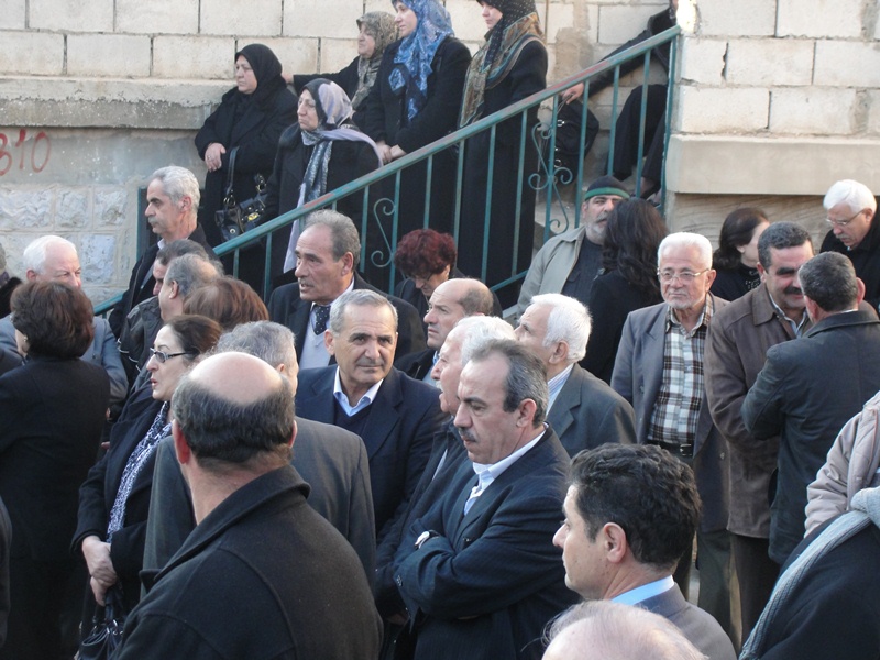 جناز الدكتور حليم القسيس في كنيسة الروم الأرثودكس في الخيام