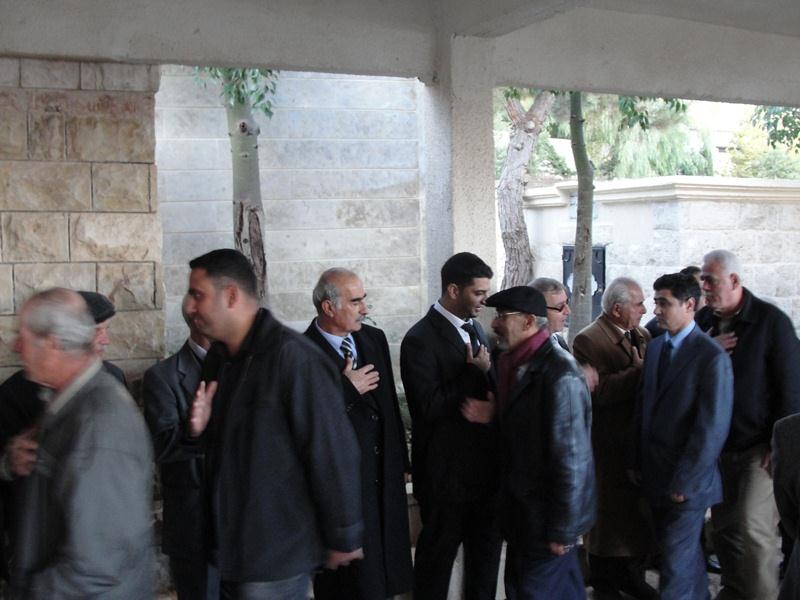 جناز الدكتور حليم القسيس في  كنيسة الروم الأرثودكس في الخيام