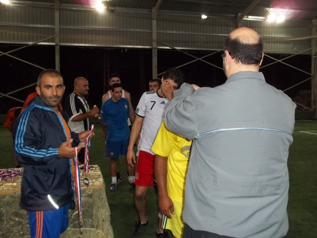 توزيع الميداليات