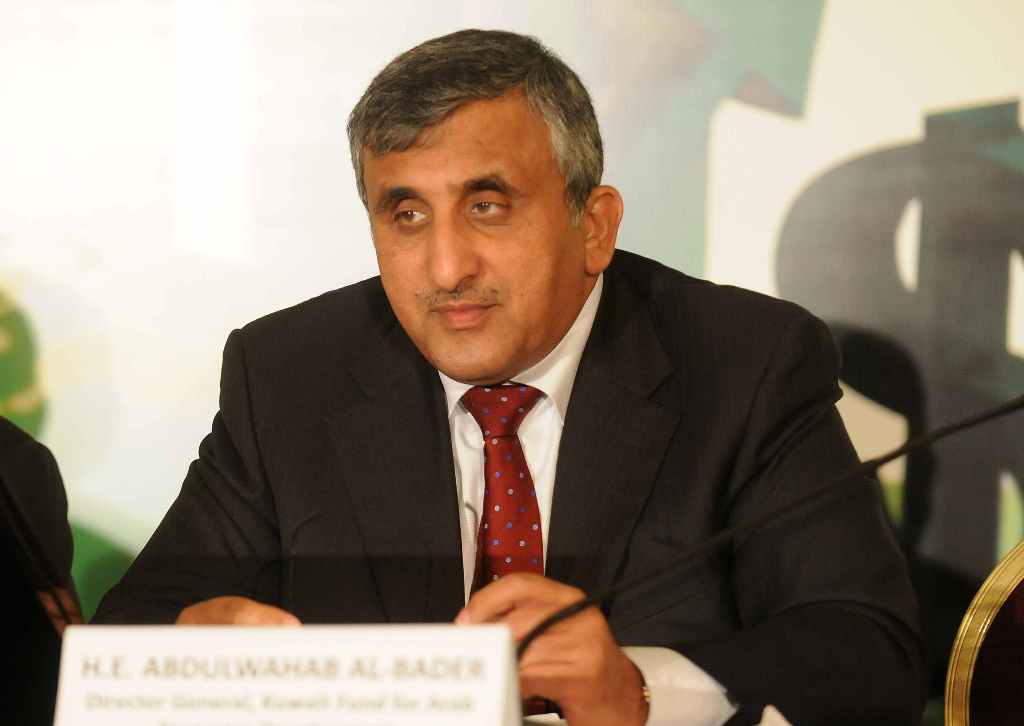 المدير العام للصندوق الكويتي للتنمية الاقتصادية عبد الوهاب البدر في المؤتمر السنوي الرابع للمنتدى العربي للبيئة والتنمية