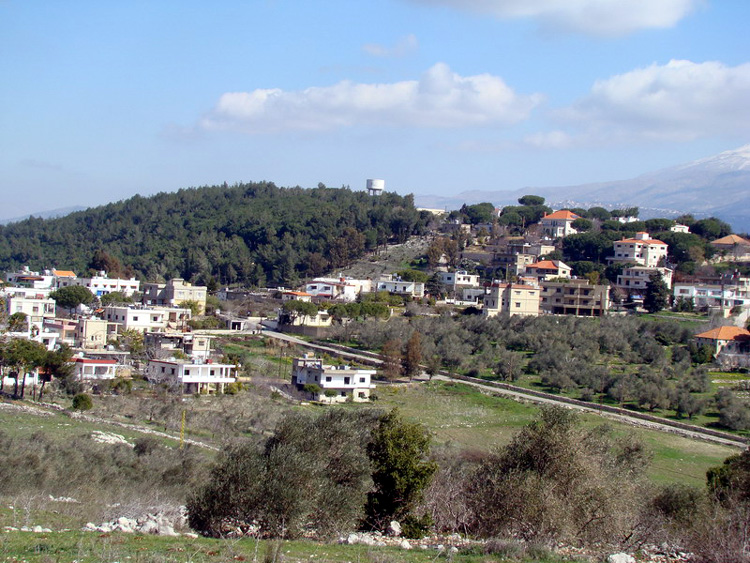 منظر عام لبلدة إبل السقي