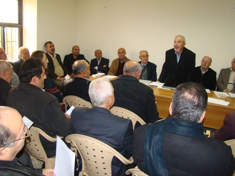 وهبي ابو فاعور يتحدث في الإجتماع