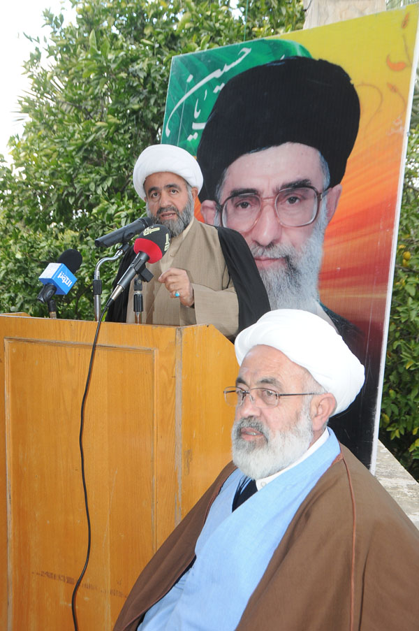  تجمع العلماء في جبل عامل يكرم صحافيي النبطية  - مقدمة الحضور