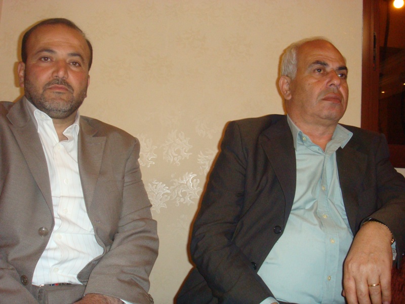 الصديقان محمد غريب والحاج نايف - أرشيف