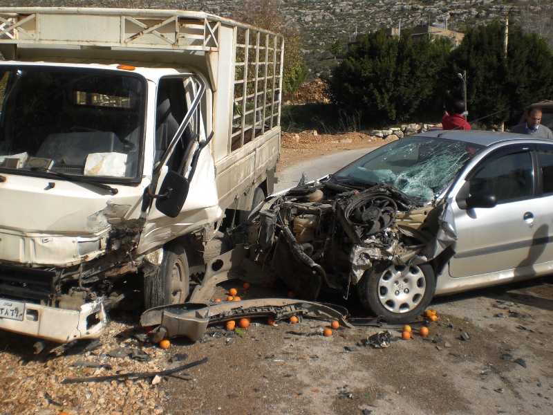 حادث سير النميرية - زفتا