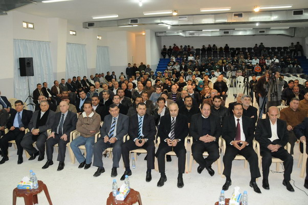 الحضور في احتفال عربصاليم