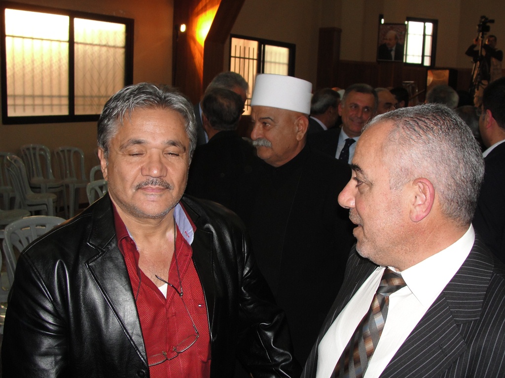 أسامة حداد (منسق التيار الوطني الحر في مرجعيون - حاصبيا) ومحمد الصفاوي  جمعتهما أيضاً المشاركة في إحياء الذكرى