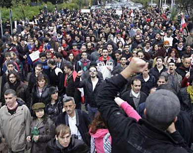 المسيرة عبرت عن توق كثيرين للخروج من الطائفية (الجزيرة نت)