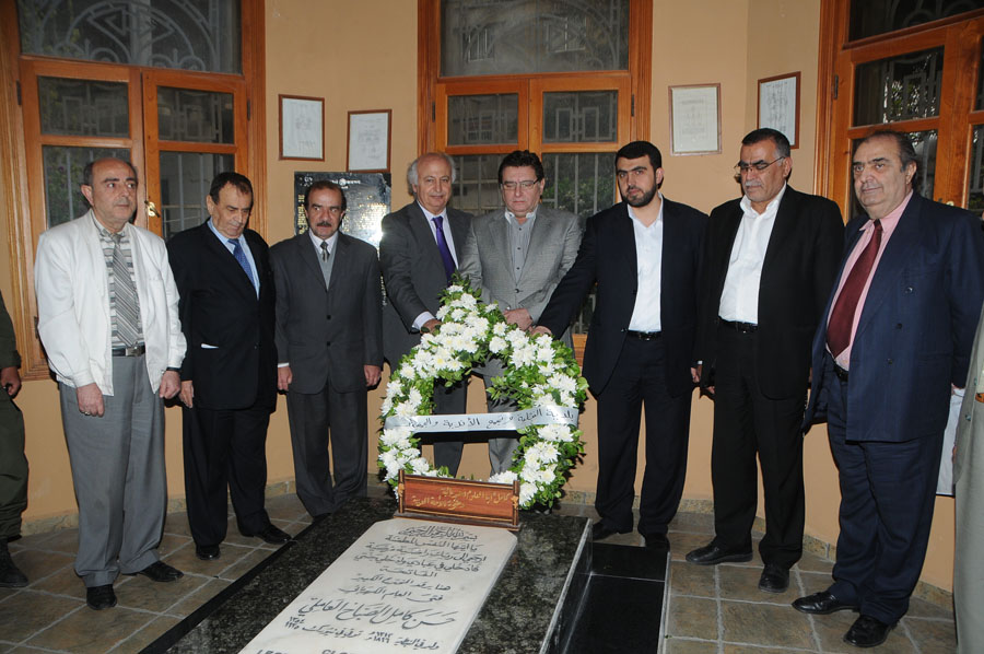 إحياءالذكرى السادسة والسبعين لرحيل العالم حسن كامل الصباح في النبطية