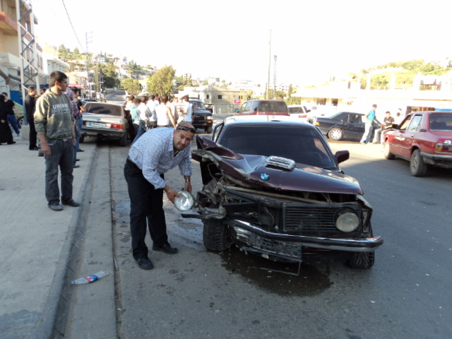  جريحان بحادث سير في الدوير
