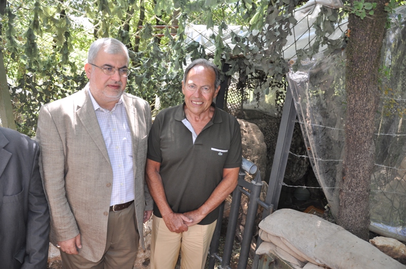 الرئيس لحود ورعد في مليتا