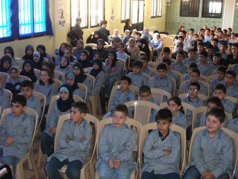 حفل ثانوية الاحمدية النموذجية والتعبئة التربوية في حزب الله ذكرى عيد المقاومة والتحرير