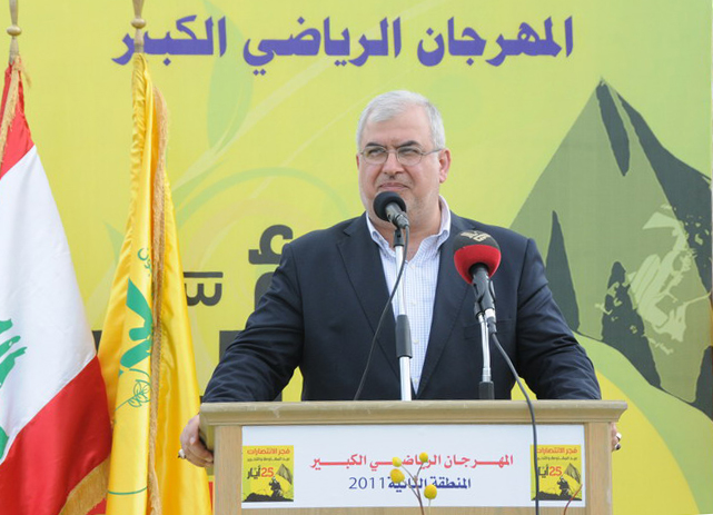 رئيس كتلة الوفاء للمقاومة النائب محمد رعد:  فلسطين لن تتحرر إلا بالمقاومة