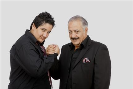 أيمن زيدان وإبنه الراحل نوار