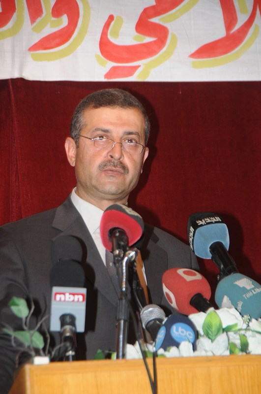 مهرجان تضامني حاشد في النبطية تضامناً مع الرئيس بشار الاسد