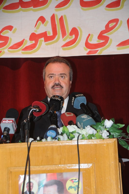 مهرجان تضامني حاشد في النبطية تضامناً مع الرئيس بشار الاسد