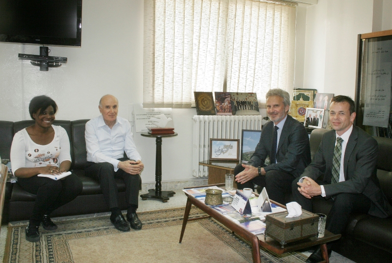 مونتاني في زيارة لمؤسسة عامل في المصيطبة