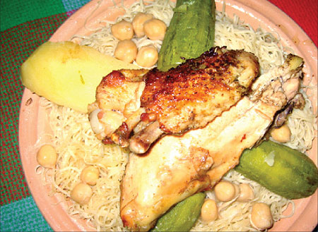 طبق الرشتة الجزائري الشعبي