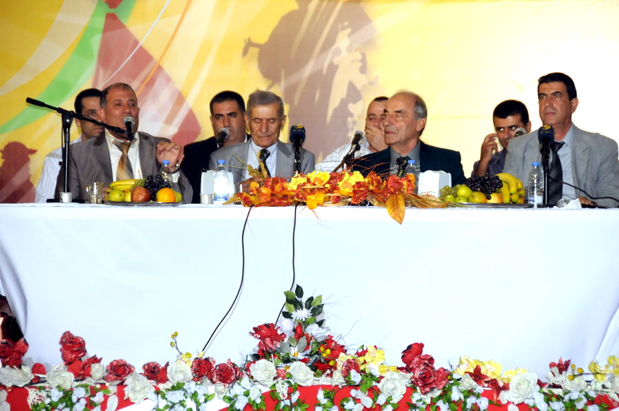 الشعراء  طليع حمدان، جرجس البستاني ، نديم شعيب ، ونزيه أبو الزور